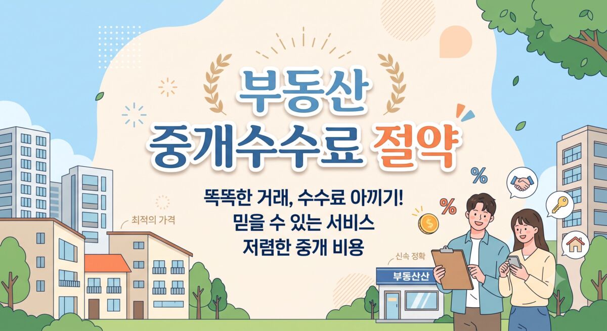 부동산 중개수수료(복비) 요율표 및 요율 협상 타이밍 팁 정리 가이드
